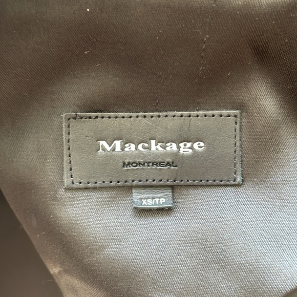MACKAGE Phyllis Wool Blend Coat in Black - Picture 11 of 13